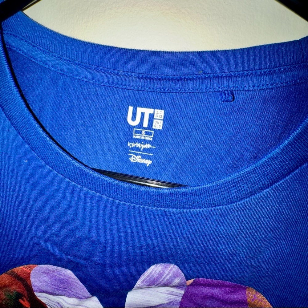 Uniqlo x Disney Kids Blue Minnie Mouse Tee - Picture 5 of 7